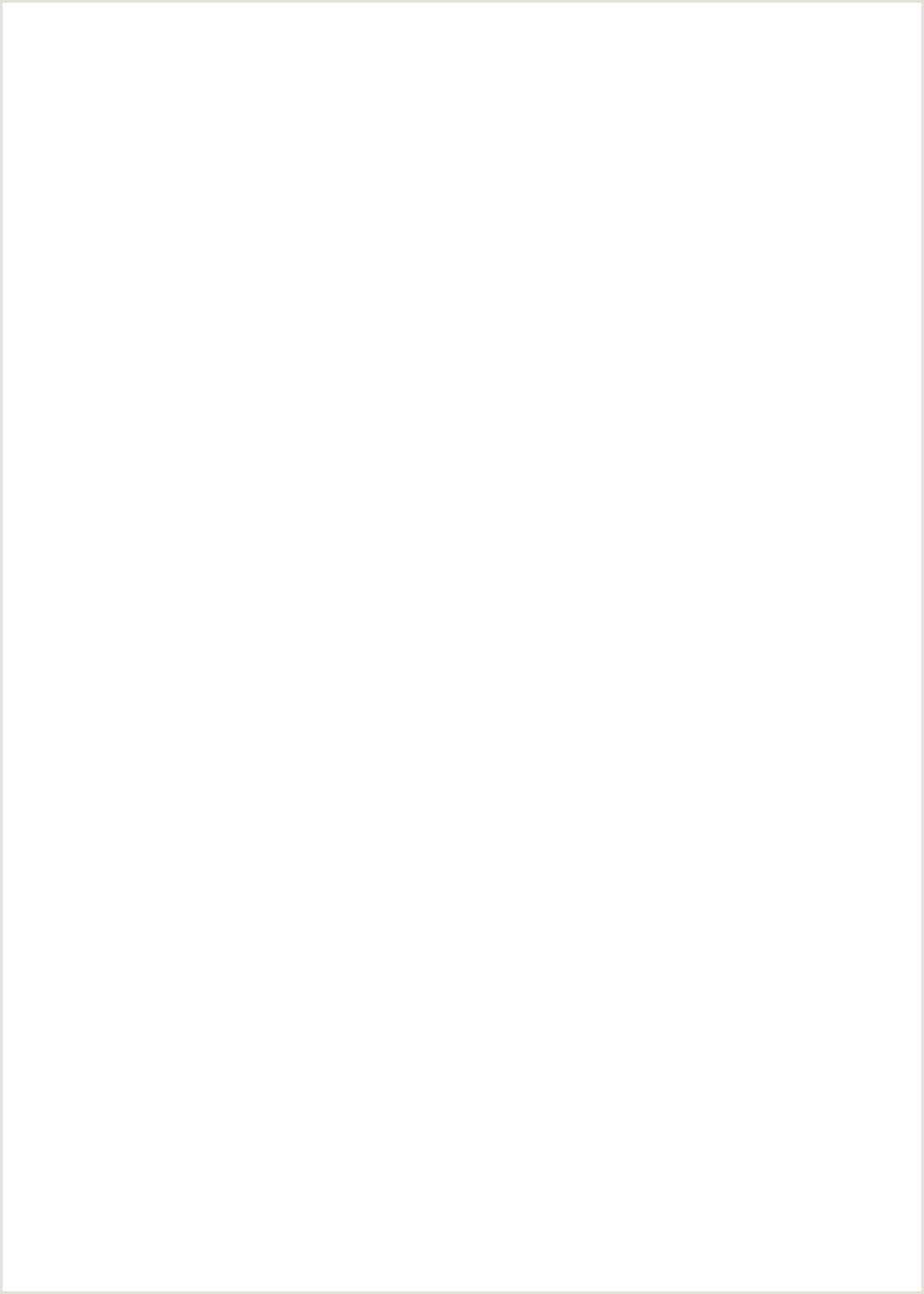 Blank white folded card